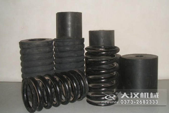 旋振篩減振彈簧：復(fù)合彈簧，鋼絲彈簧