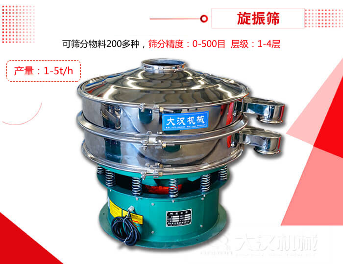 旋振篩可以特殊定制有：材質(zhì)方面包括：碳鋼，不銹鋼，全不銹鋼層級(jí)方面包括：?jiǎn)螌樱p層，三層，四層等