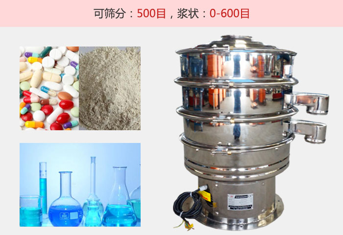 醫(yī)藥振動(dòng)篩篩分范圍介紹